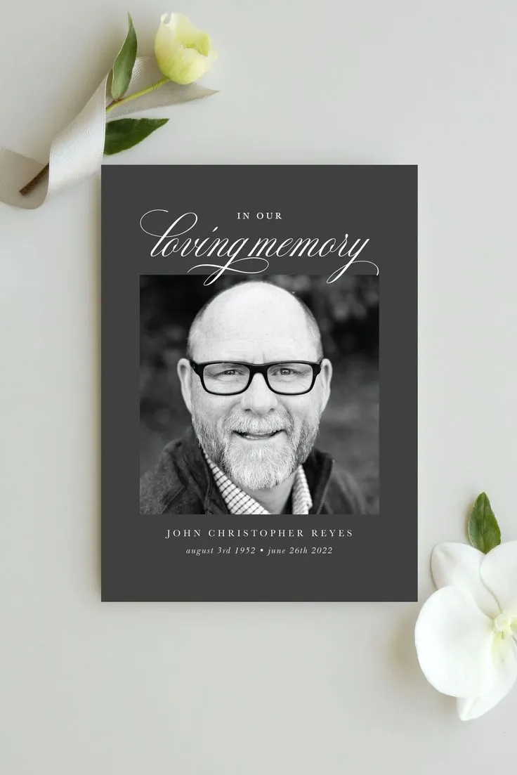 Quick Tips for Perfect Celebration of Life Announcements & Programs